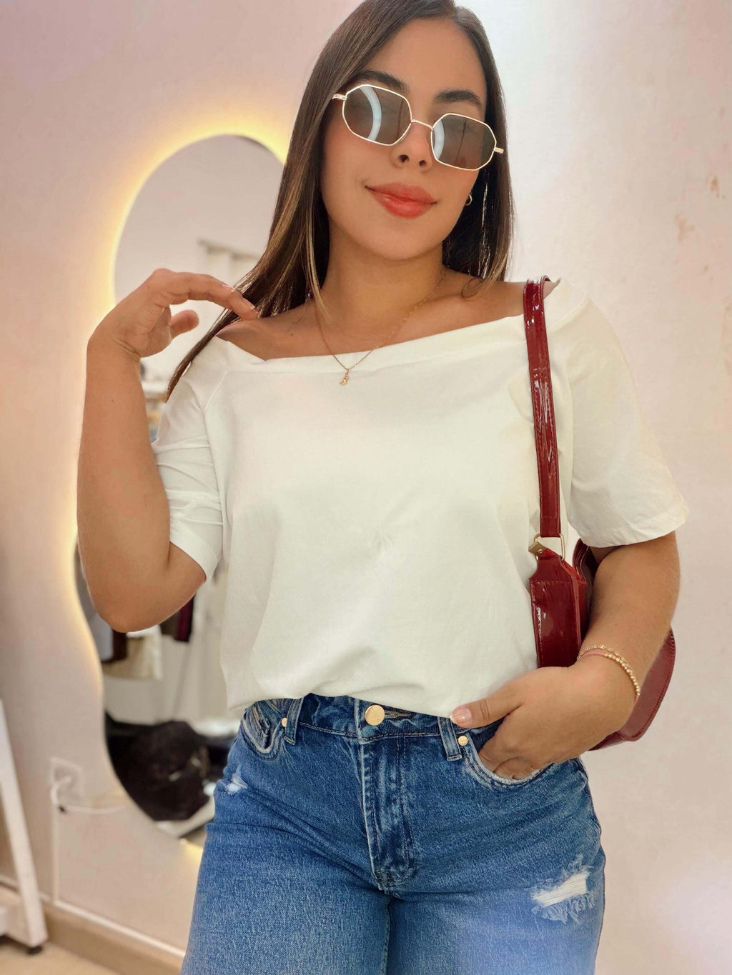 Blusa Shoulder Off