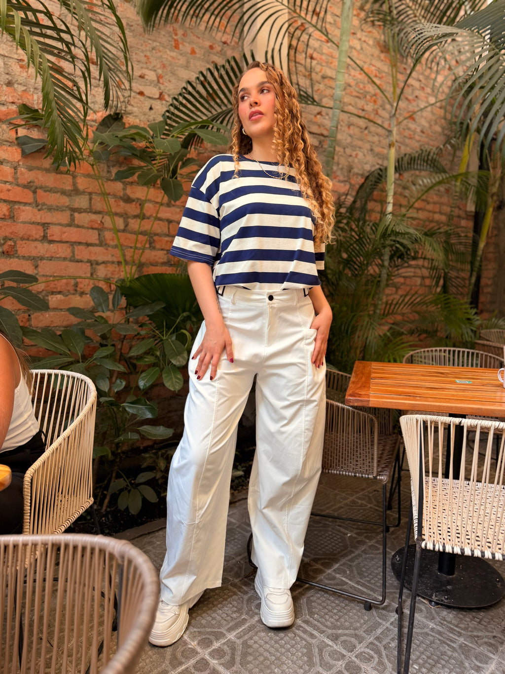 Pantalón Balloon Monocromático