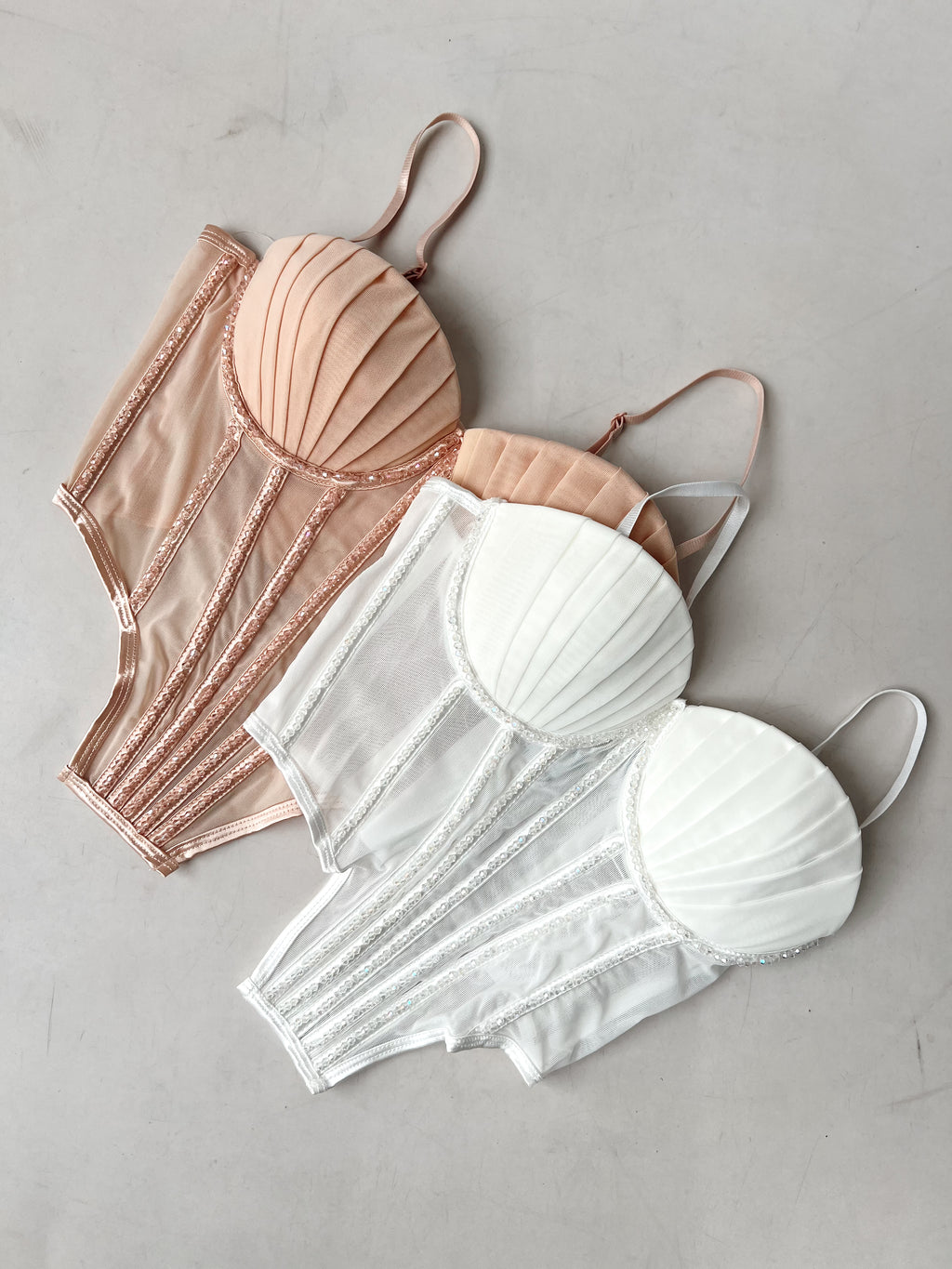Corset Golden Nude