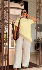 camiseta asimétrica