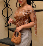 blusa nudo santorini