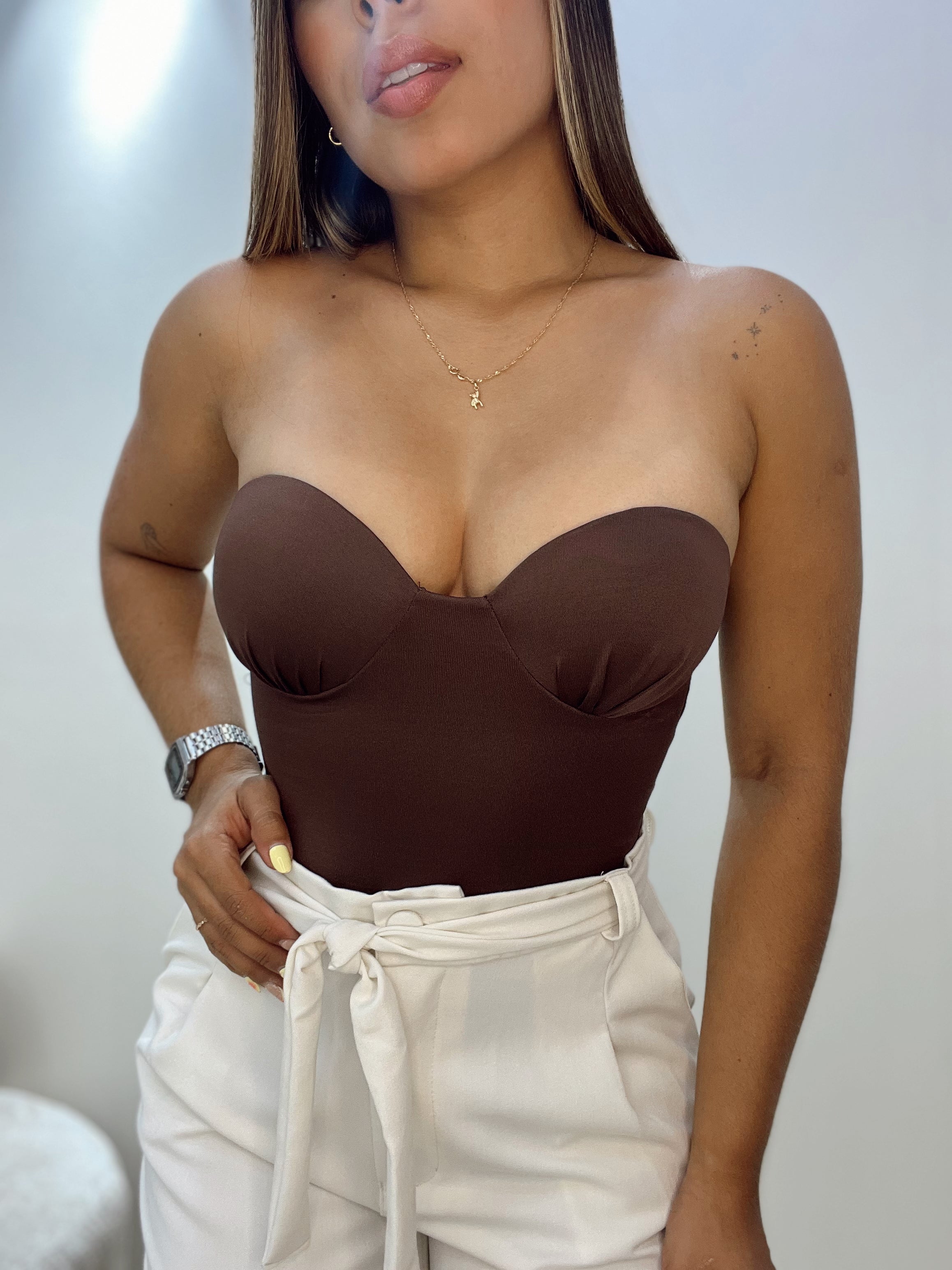 Body Soffia con copas.