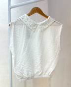 Blusa con perlas
