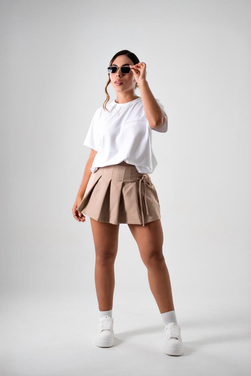Set Falda Plisada y Blusa.