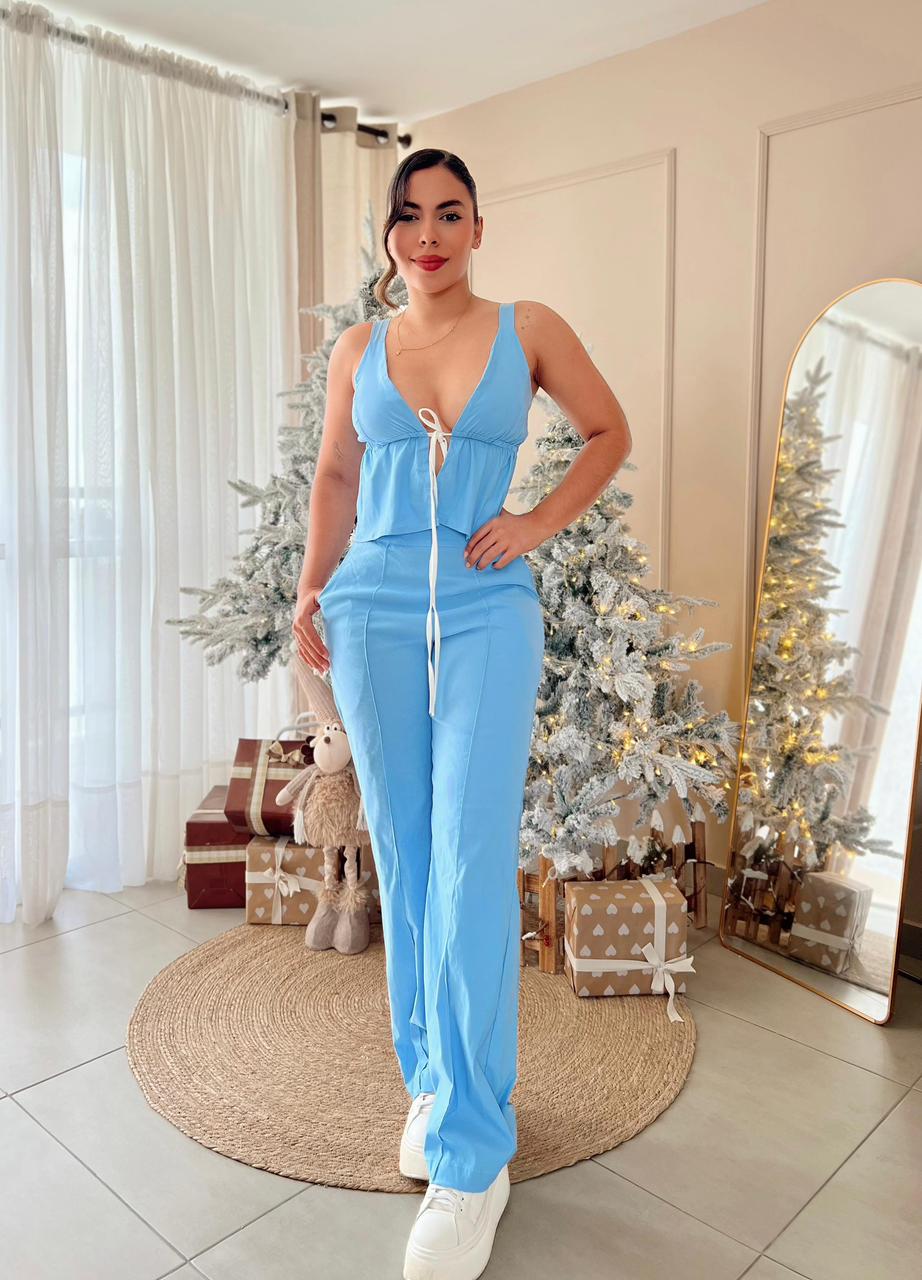 SET Versatil de top y pantalon.