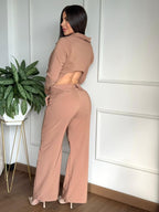 SET Blazer Crop + Pantalón