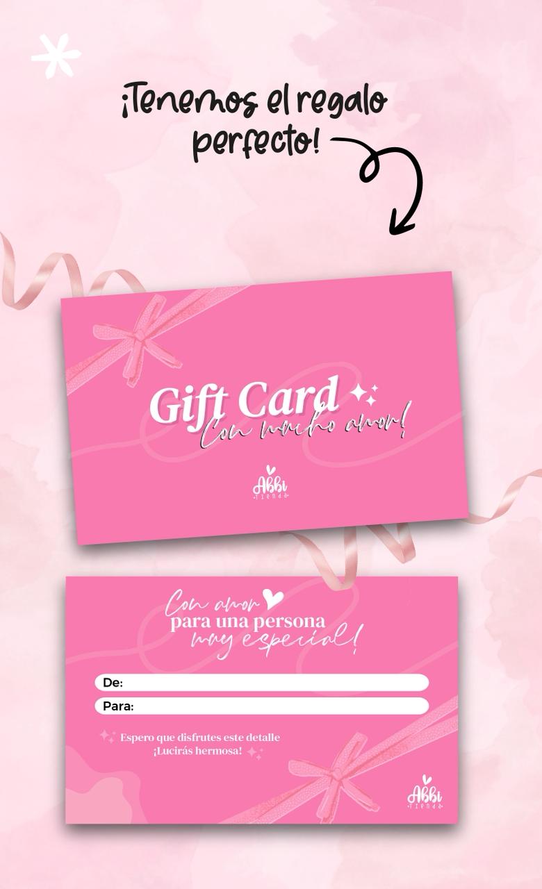 Tarjeta de regalo Abbi
