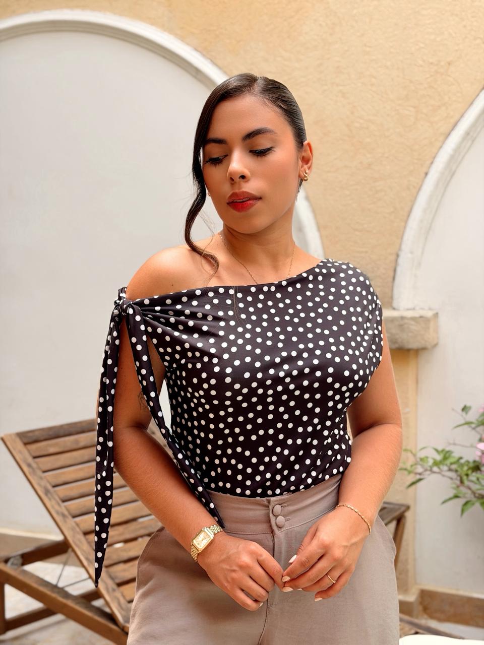 blusa nudo santorini