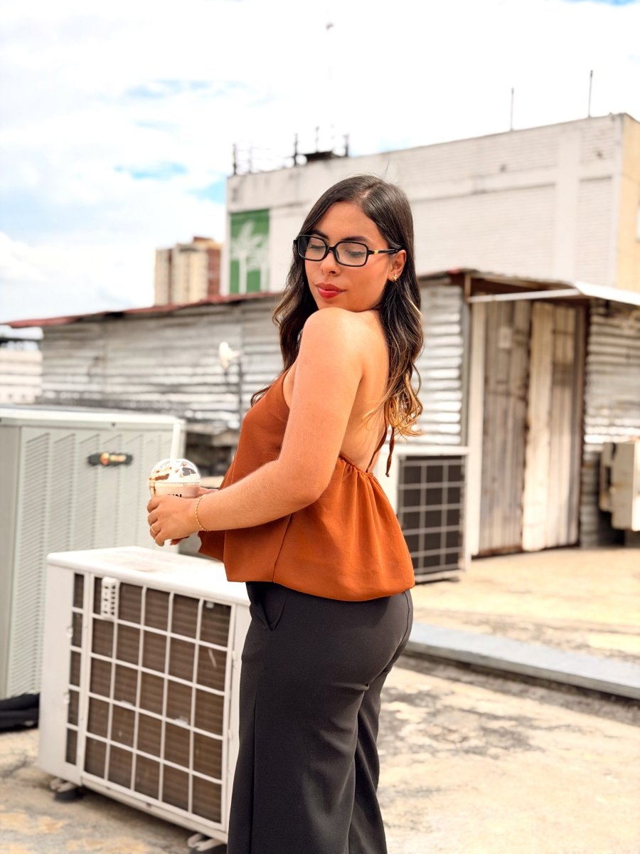 BLUSA CREAM - abbi tienda