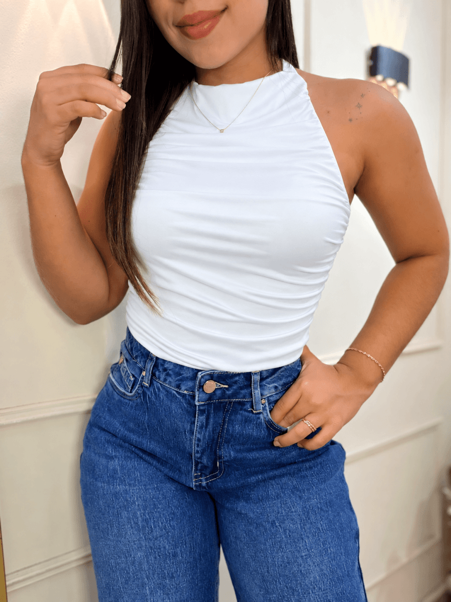 Blusa Essential Halter - abbi tienda