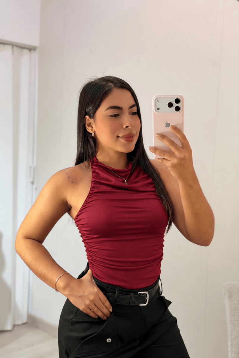 Blusa Essential Halter - abbi tienda