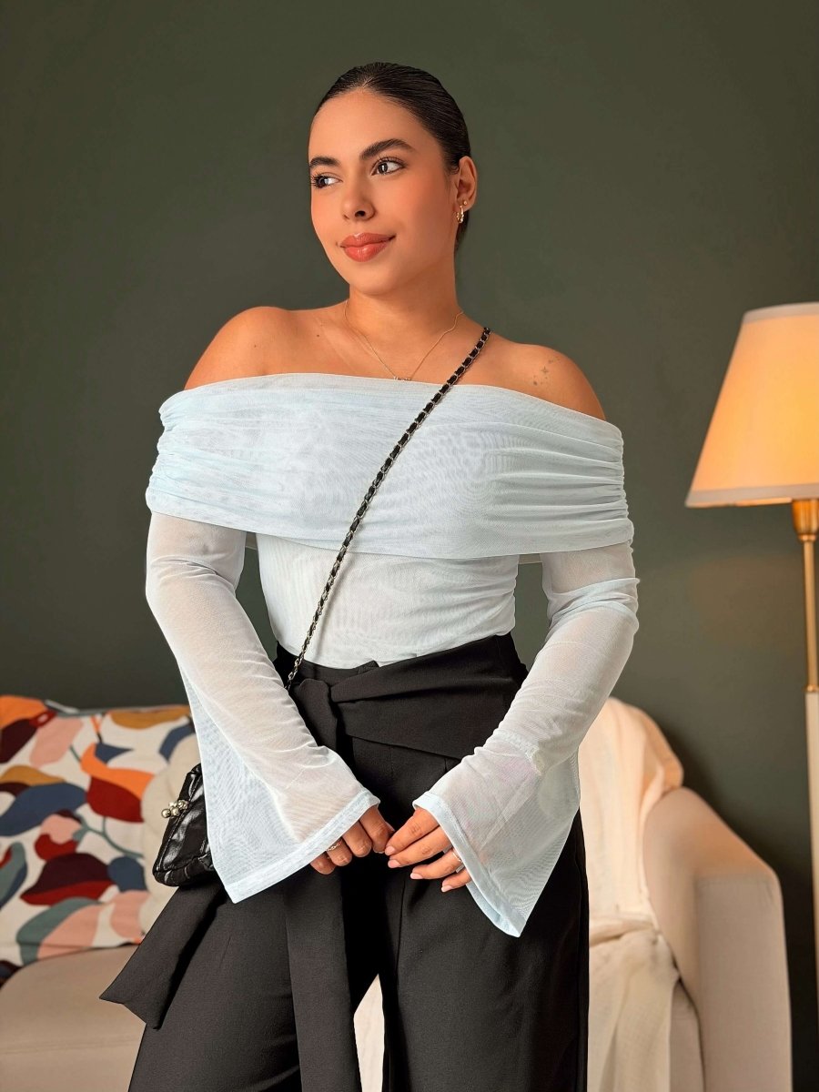 Blusa Sky Veil - abbi tienda