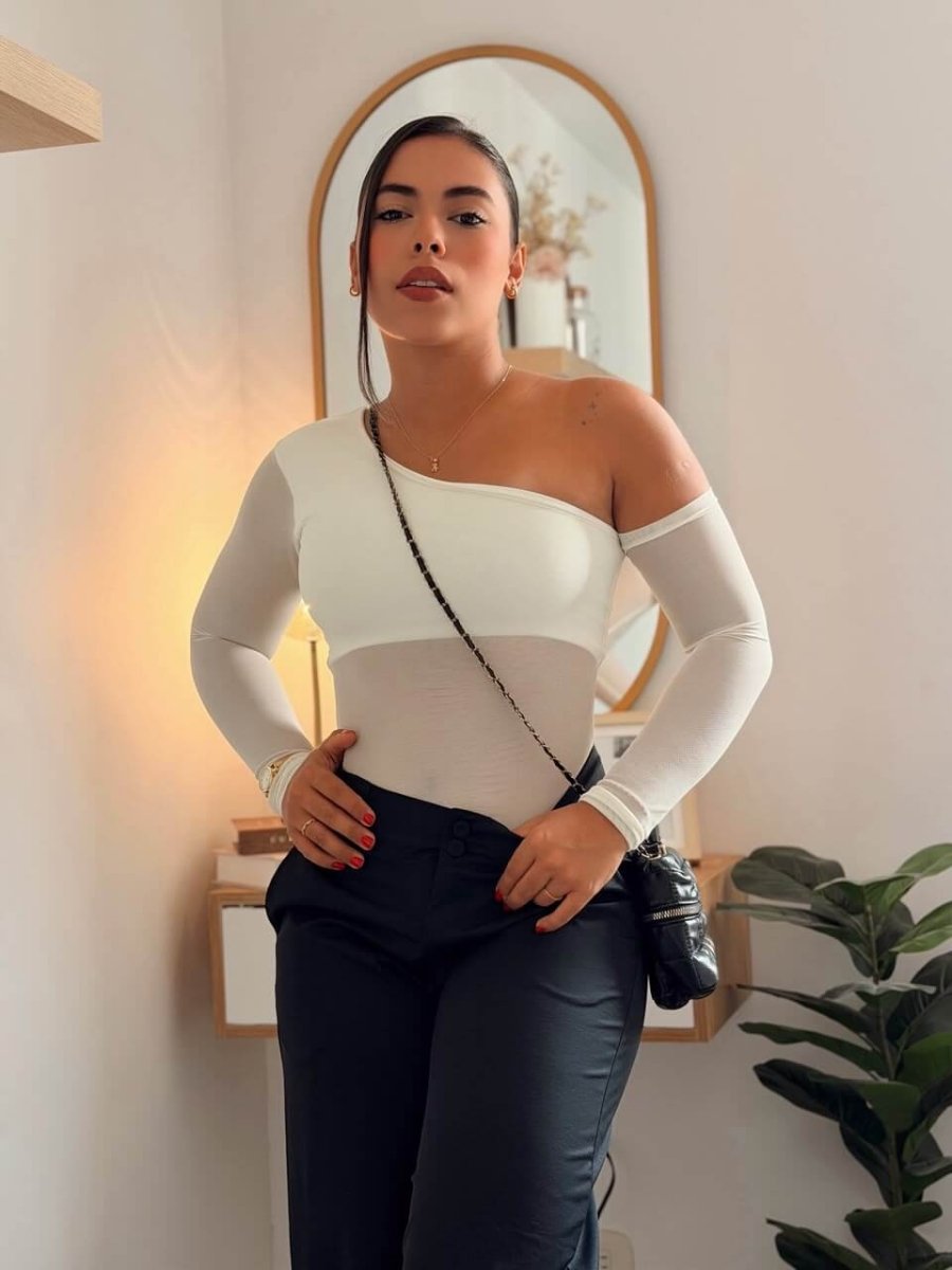 Body Asimétrico Girl - abbi tienda