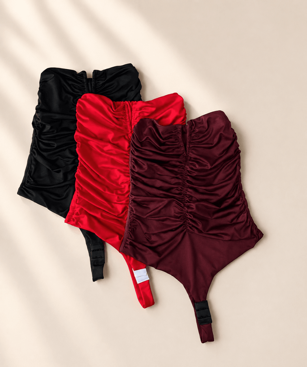 Body Strapless Escote Corazón - abbi tienda