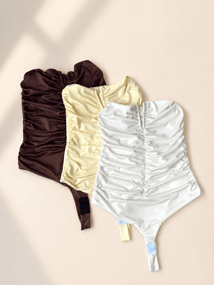 Body Strapless Escote Corazón - abbi tienda
