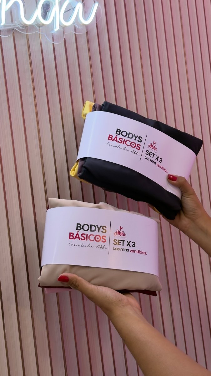 Bodys basicos essential x Abbi - abbi tienda