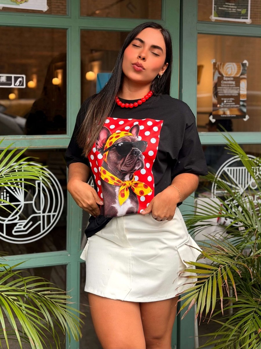 Camiseta Bulldog - abbi tienda
