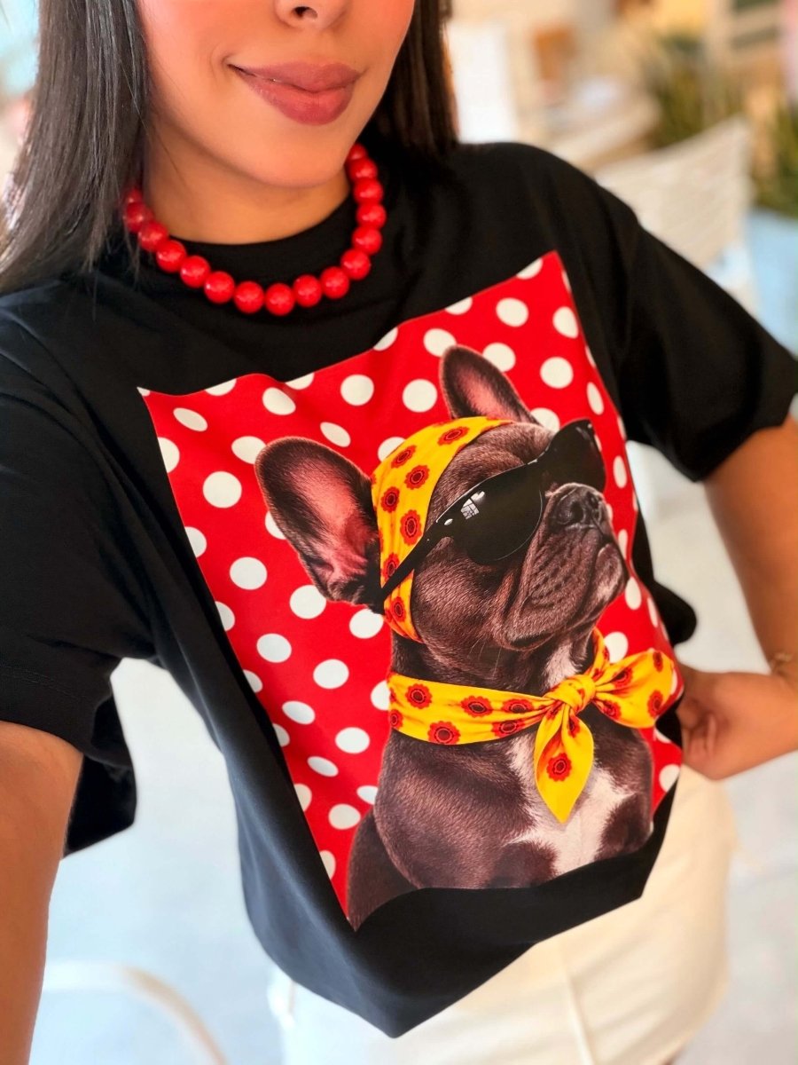 Camiseta Bulldog - abbi tienda