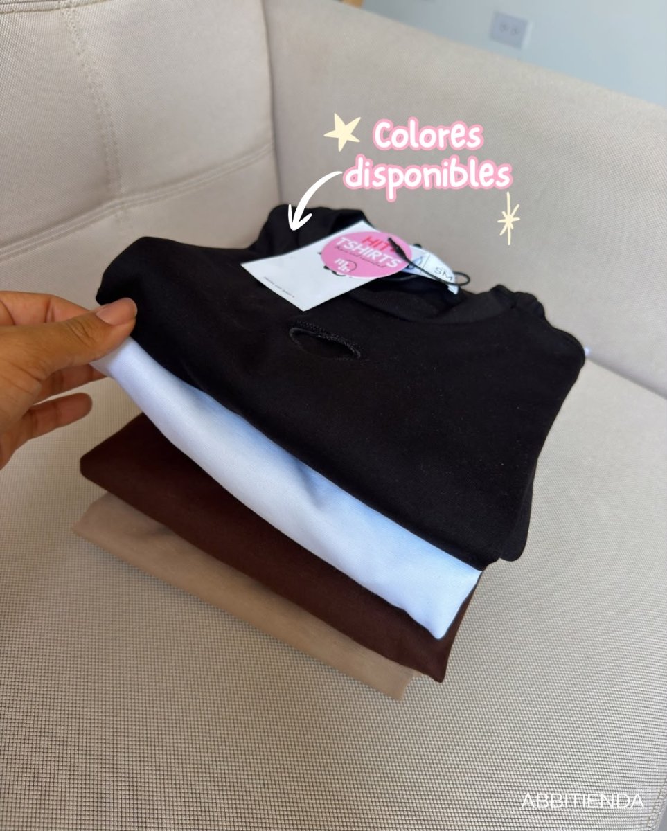 Camiseta Corazón - abbi tienda
