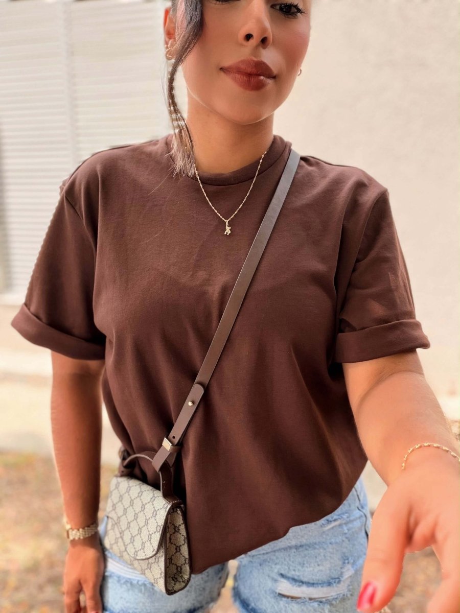 Camiseta Oversize Basic - abbi tienda
