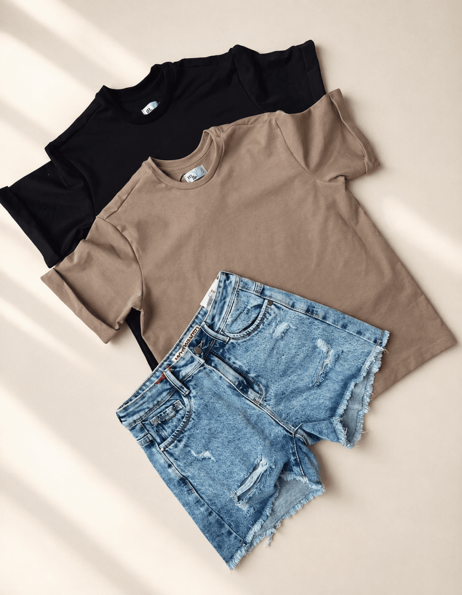 Camiseta Oversize Basic - abbi tienda
