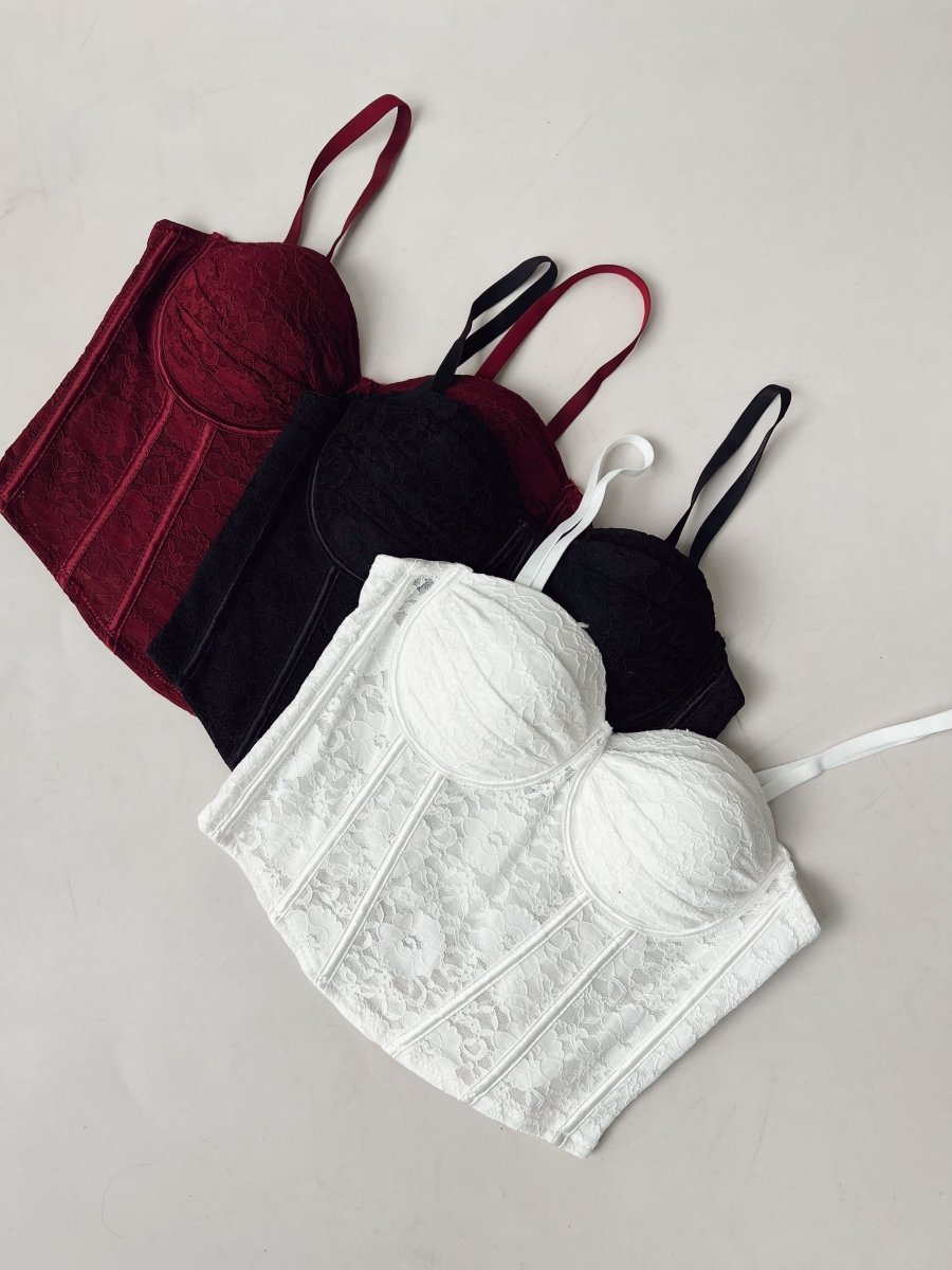 Corset Burgundy Love - abbi tienda