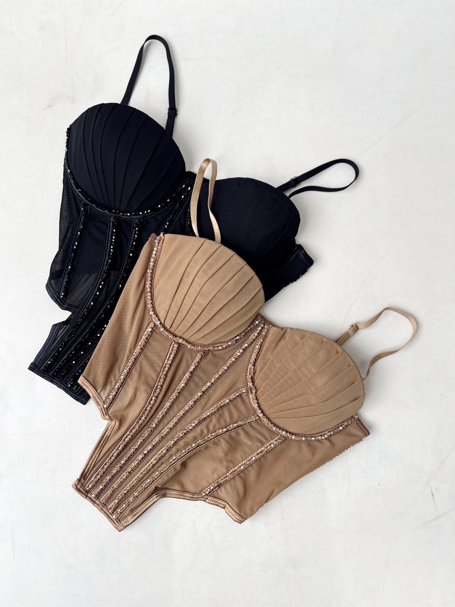 Corset Golden Nude - abbi tienda