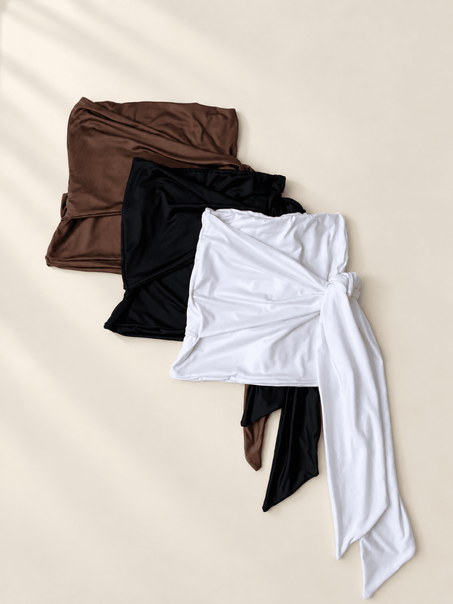 Falda Sassy Wrap - abbi tienda