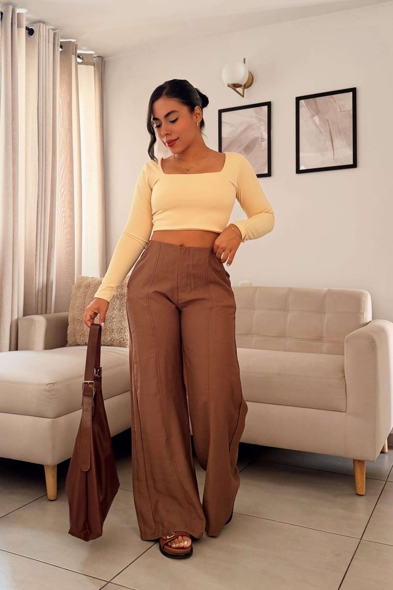 Pantalón Seam Wide - abbi tienda