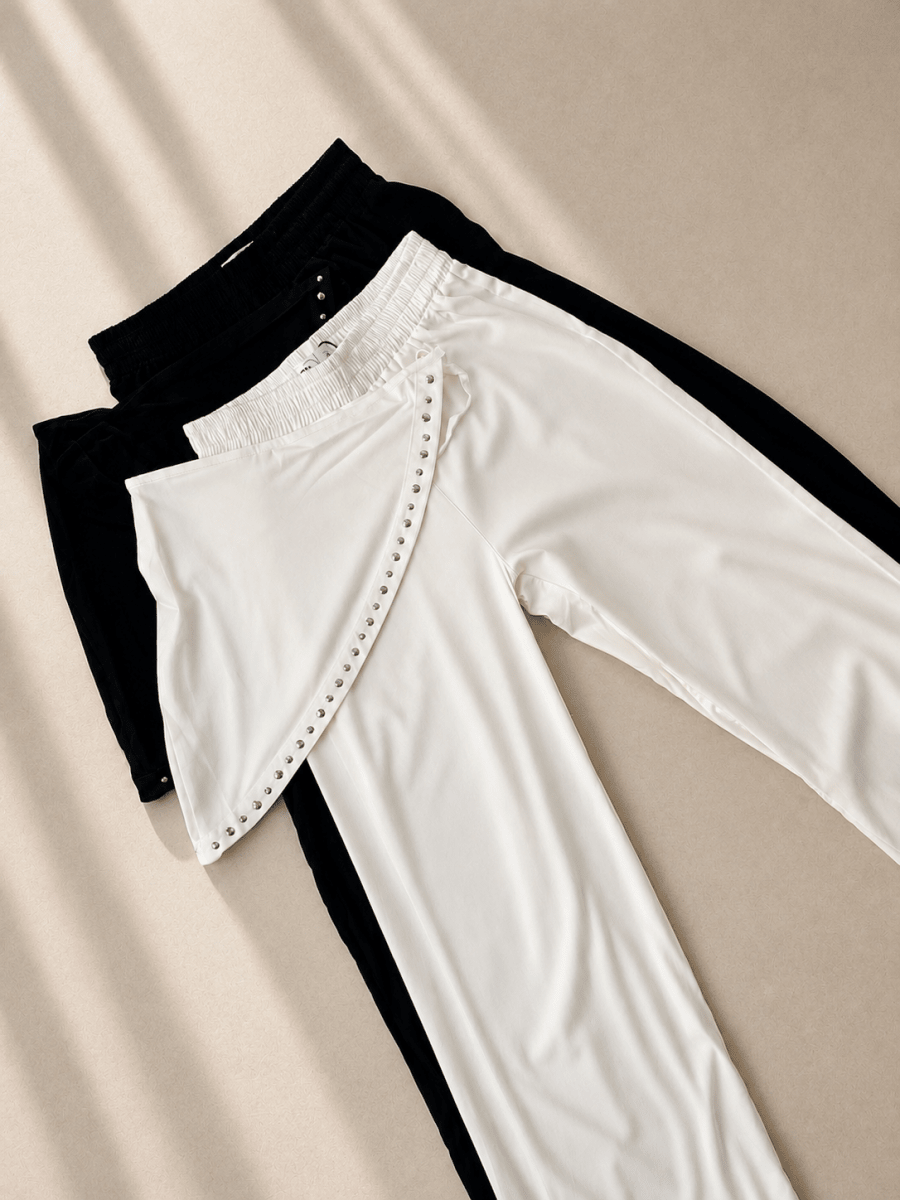 Pantalón Wrap Eyelet - abbi tienda